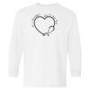 Heavy Cotton Youth Long Sleeve Gildan T-Shirt 5400B - $ Thumbnail